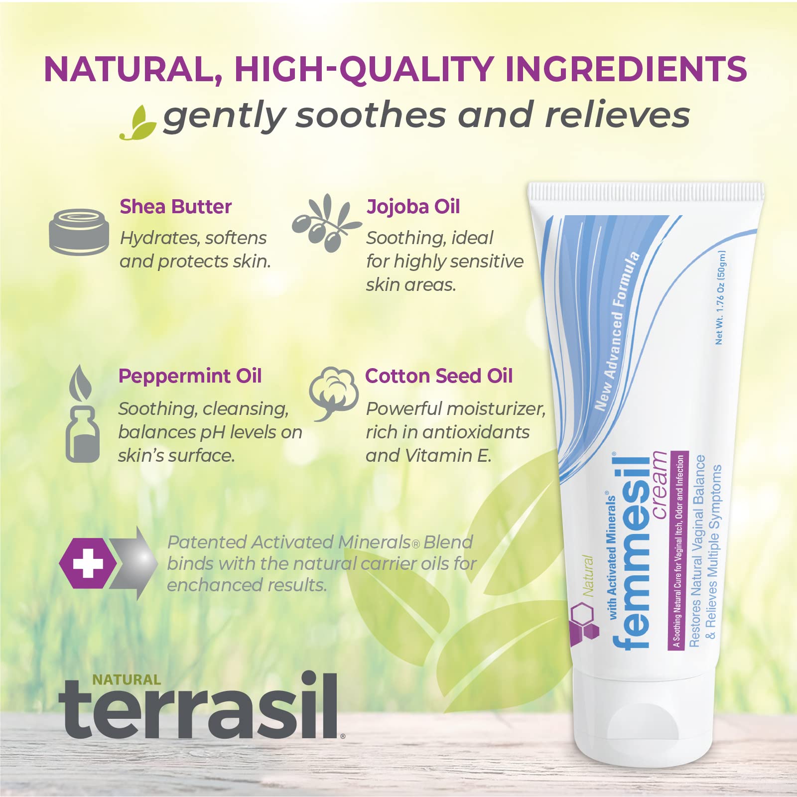 Femmesil Feminine Care Vaginal Health Antifungal Cream for Relief from Yeast Infection, Vaginal Itch & Irritation AidanceBuy Supplements Australia