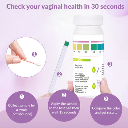 Yeast Infection Test for Women, 50 Count Vaginal pH Test Strips, BV Test Kit at Home SaySummerBuy Supplements Australia