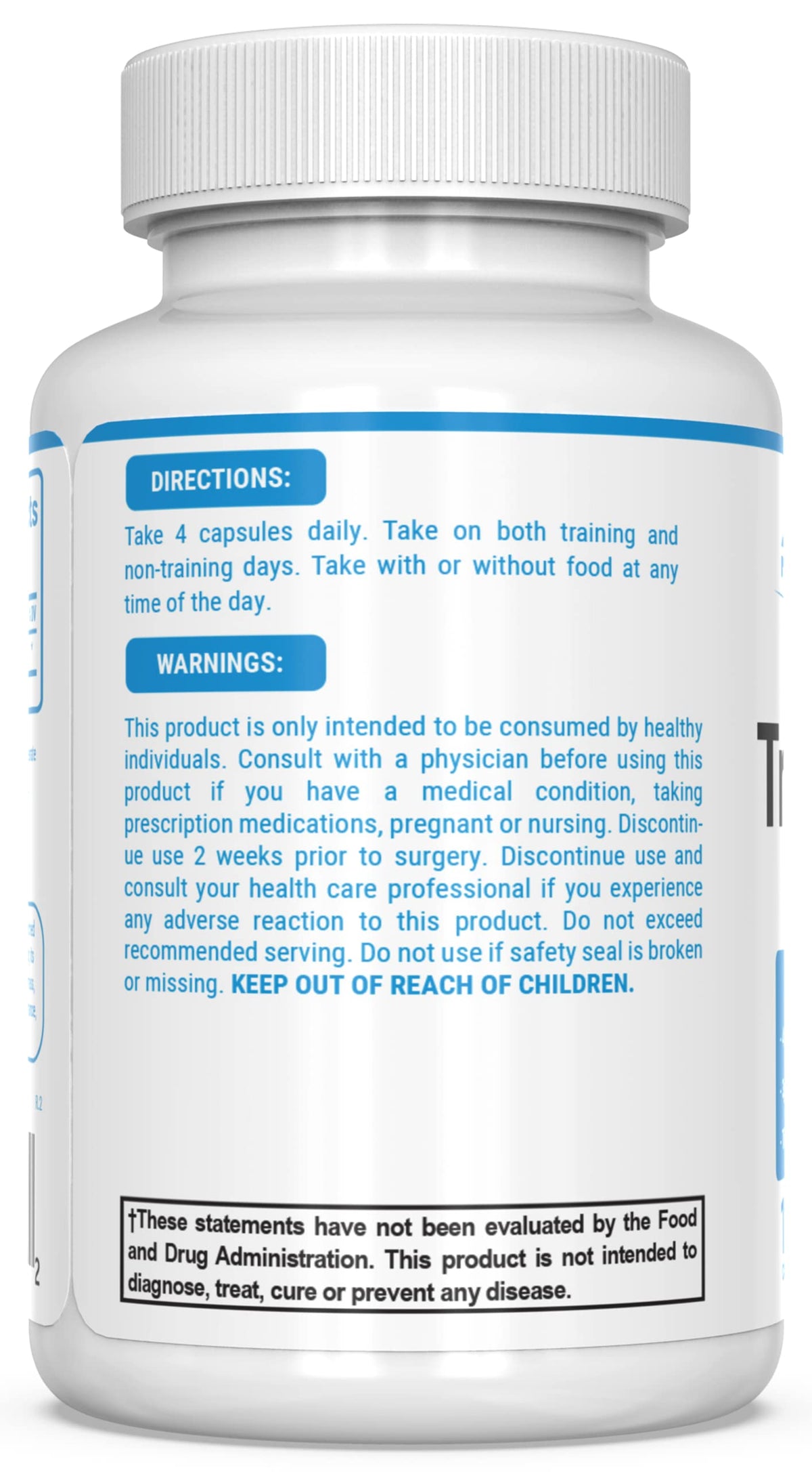 PEScience TruCreatine Creatine Pills, Easy-to-Take Creapure Creatine Capsules, Monohydrate, for Men & Women, Supports Muscle Growth, Strength & Recovery, Cognition, 3g Per Serving, 120 Capsules PEScienceBuy Supplements Australia