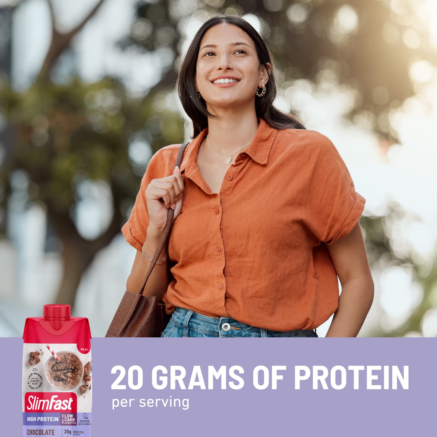 SlimFast Protein Shake, Chocolate- 20g Protein, Meal Replacement Shake Ready to Drink SlimFastBuy Supplements Australia