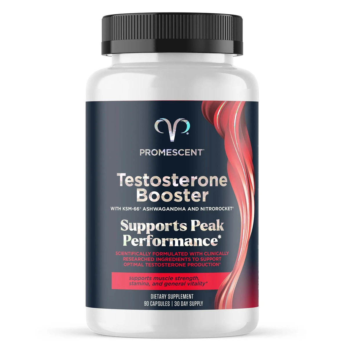 Promescent Testosterone Booster for Men Supplement w/Tongkat Ali (LongJack), KSM-66 Ashwagandha, Goat Weed, Fenugreek & Tribulus Terrestris, Supports Natural Energy, Stamina & Strength, 90 Capsules Promescent buy supplements Au