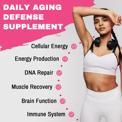 Laevigo Liposomal NAD+ Supplement 1200mg High Absorption, Cellular Energy & Mitochondrial Support, NAD Plus for Longevity & Vitality, Anti-Aging Formula, 60 Softgels LaevigoBuy Supplements Australia