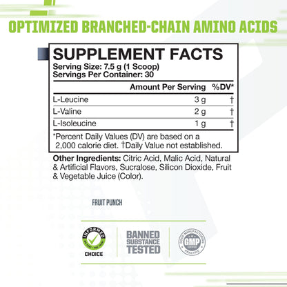 MusclePharm Essentials BCAA Powder, Pre & Post Workout Recovery Drink, Supports Muscle PharmBuy Supplements Australia