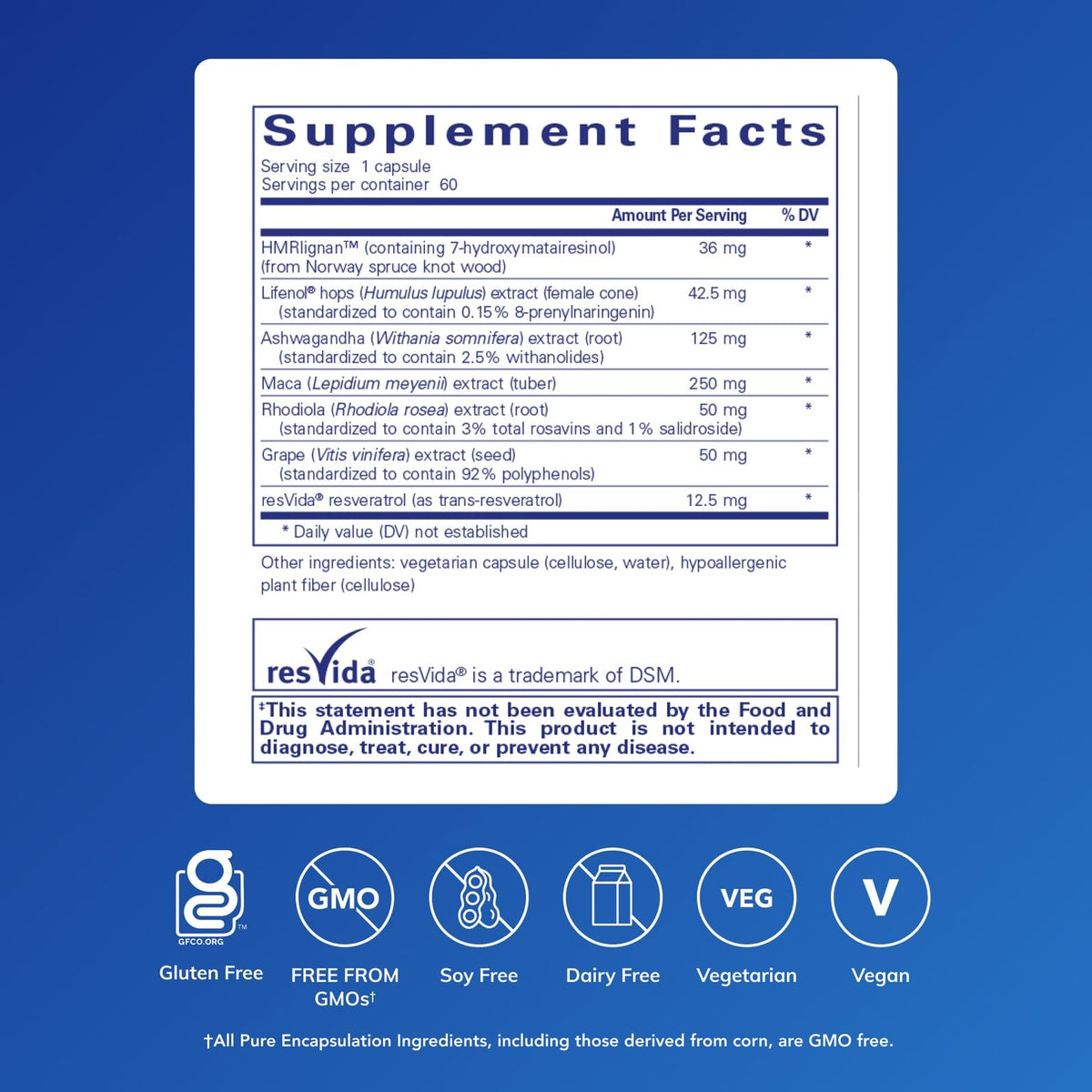 Pure Encapsulations MenoVive | Broad | Range Support for Menopausal Health and Comfort* | 60 Capsules Pure EncapsulationsBuy Supplements Australia