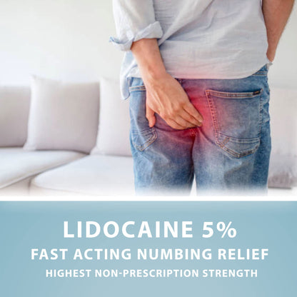 Curist 5% Lidocaine Numbing Cream - 6 oz (170 g) XL Tube - Soothing Numbing Cream for Temporary Discomfort, Itching, and Burning from Hemorrhoids Lidocaine 5% (1 Pack - 6 oz Tube) Curist buy supplements Au