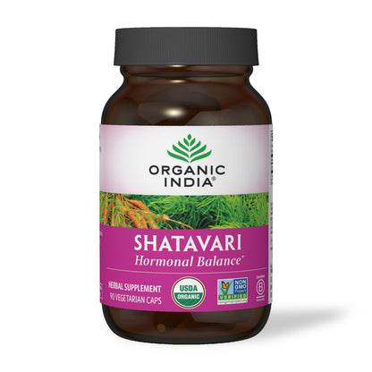 ORGANIC INDIA Shatavari Herbal Supplement - Supports Hormonal Balance, Immune and Inflammatory Response, Vegan, Gluten-Free, USDA Organic, Supports Reproductive Health - 90 Capsules ORGANIC INDIABuy Supplements Australia
