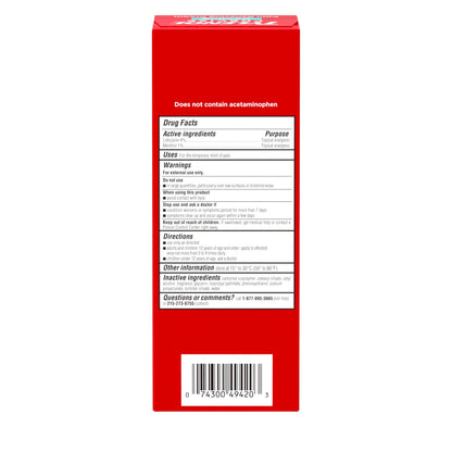 Tylenol Precise Cream, Cooling Sensation Pain Relief, Roll‑On, Lidocaine 4%, Menthol 1%, Targeted Maximum OTC Strength Combination for Back, Muscle and Joint, Numbing Cream Rollerball Applicator, 4 oz Tylenol buy supplements Au