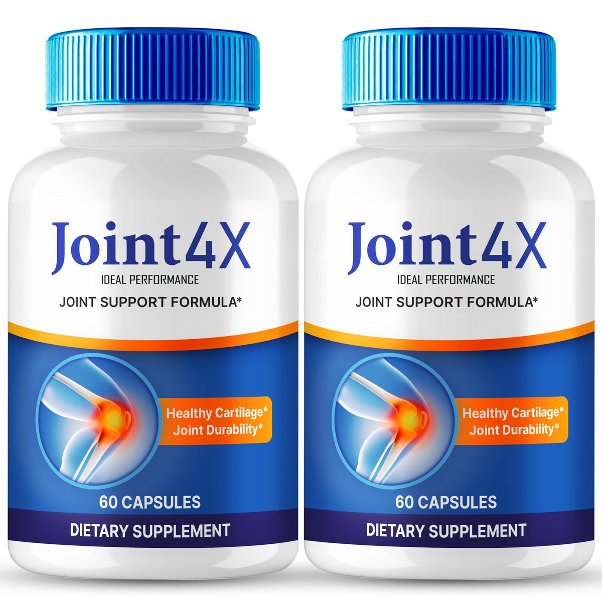 IDEAL PERFORMANCE Joint4X Joint Support Capsules, Official Joint-4X Supplement Pills, All-Natural Formula to Fortify Bones and Bolster Flexibility - Maximum Strength, Joint 4X Pills Reviews (2 Pack) IDEAL PERFORMANCEBuy Supplements Australia
