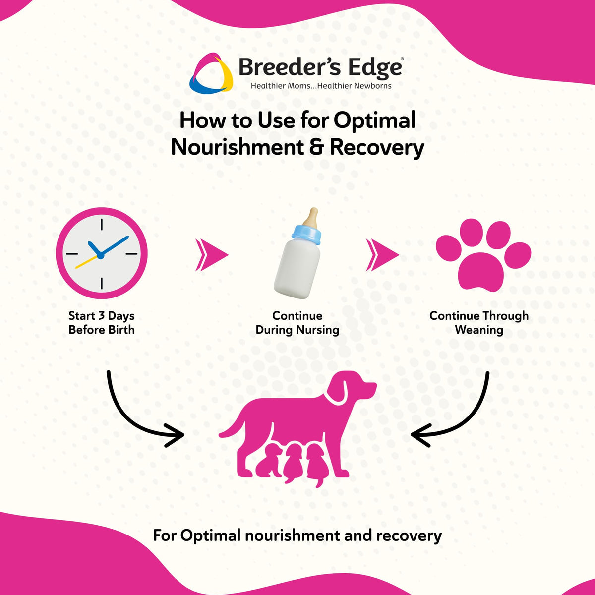 Breeder's Edge Oxy Momma Soft Chews, Postnatal Vitamin Supplement for Lactating Dogs and Cats, Supports Recovery, Hormones, and Next Pregnancy - for Small Dogs & Cats, 40ct Soft Chews Revival Animal HealthBuy Supplements Australia