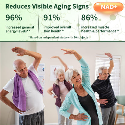Lyndops NAD Supplement, Liposomal Nicotinamide Riboside Resveratrol 250mg, NMN Alternative, High Purity NAD Supplement for Women & Men, Anti-Aging, Cellular Energy, Mental Focus - 60 Capsules LyndopsBuy Supplements Australia