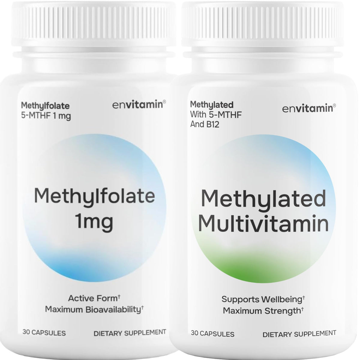 Methylfolate & Methylated Multivitamin envitaminBuy Supplements Australia