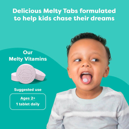Renzo's Roll Call Immunity - Dissolvable Kids Immune Support Supplement with IMMUSE Postbiotic, Sugar-Free Kids Vitamins, 30 Orange-Flavored Melty Tabs Renzo'sBuy Supplements Australia
