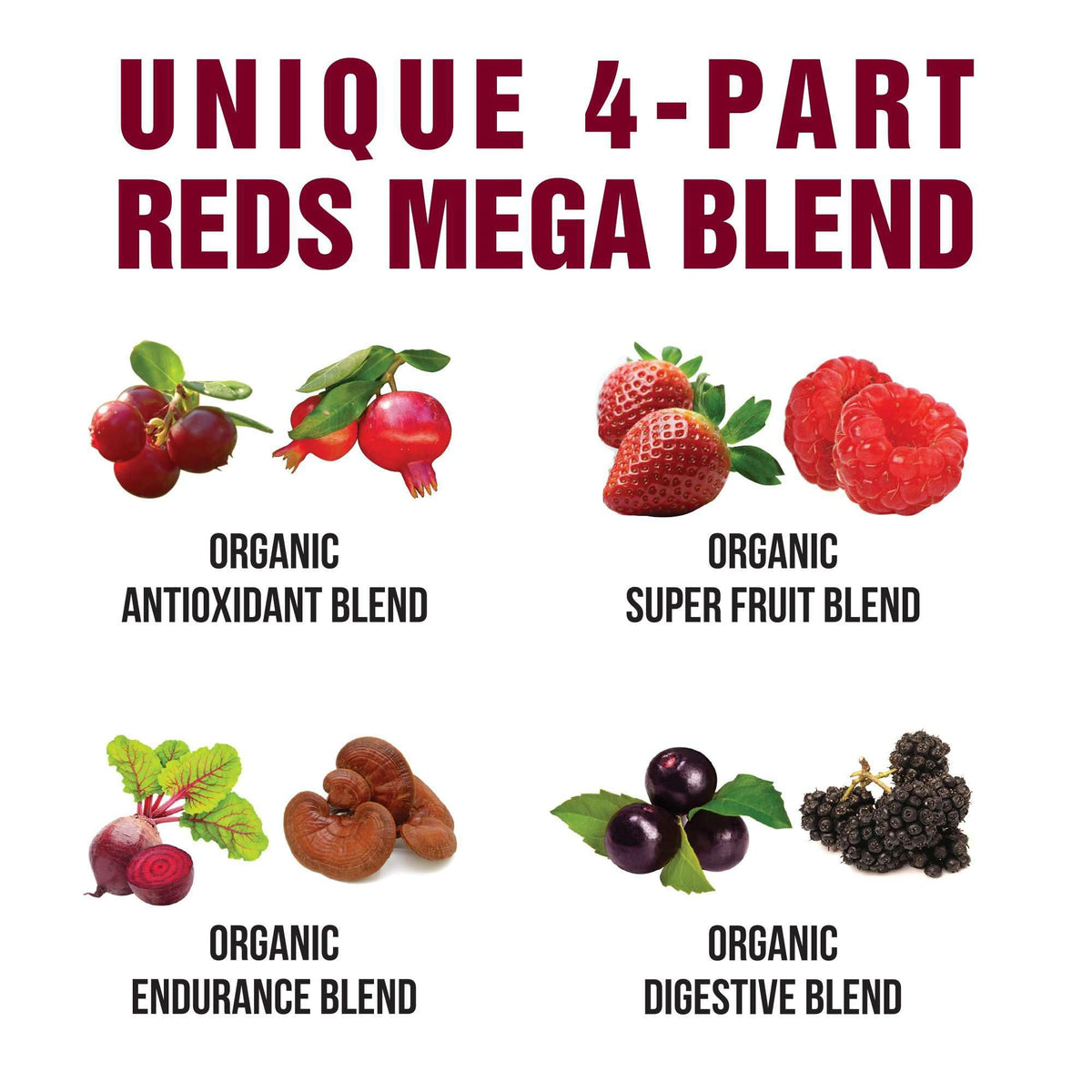 Peak Performance Organic Reds Superfood Powder, Best Tasting Organic Red Juice Super Food w/ 25+ All Natural Ingredients & Polyphenols, Vital for Max Energy and Detox. Raspberry, Elderberry, Beetroot Peak PerformanceBuy Supplements Australia