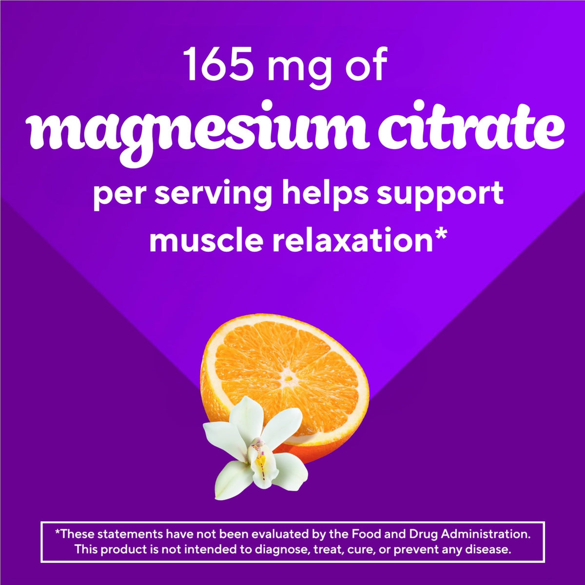 vitafusion Magnesium Gummy Supplement, Bring calm to your vitamin routine, Tropical Citrus Flavor, 60 Gummies VitafusionBuy Supplements Australia