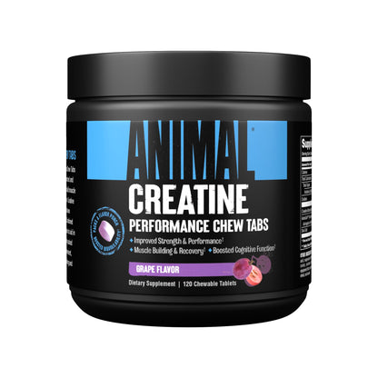 Animal Creatine Chews Tablets - Enhanced Creatine Monohydrate with AstraGin to Improve AnimalBuy Supplements Australia