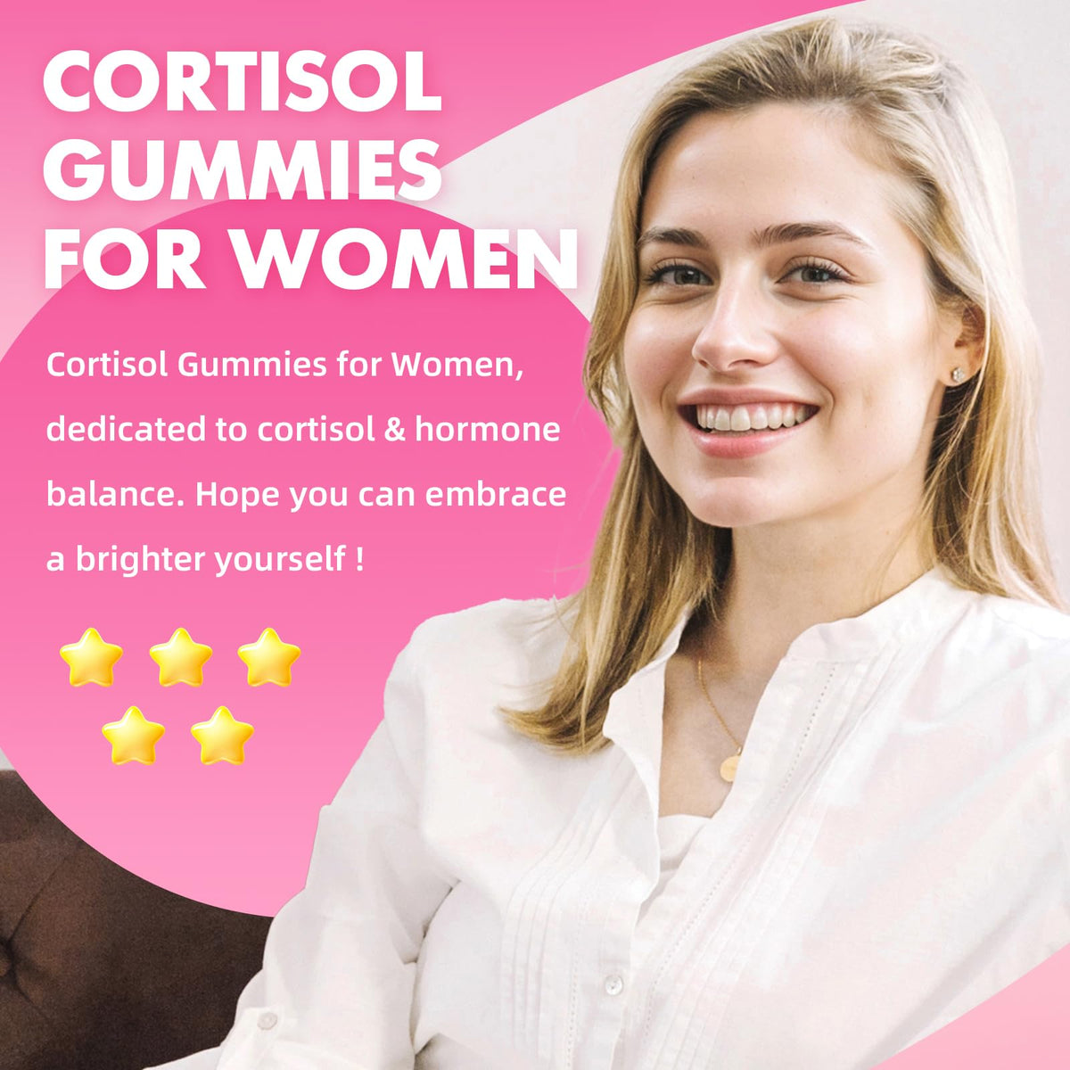 Cortisol Gummies for Women, Cortisol Supplements Gummies with Magnesium Ashwagandha Rhodiola Rosea and L-theanine Complex for Relaxation and Focus, Zzz Support, Raspberry Flavor, 60 Count GrnLifeBuy Supplements Australia