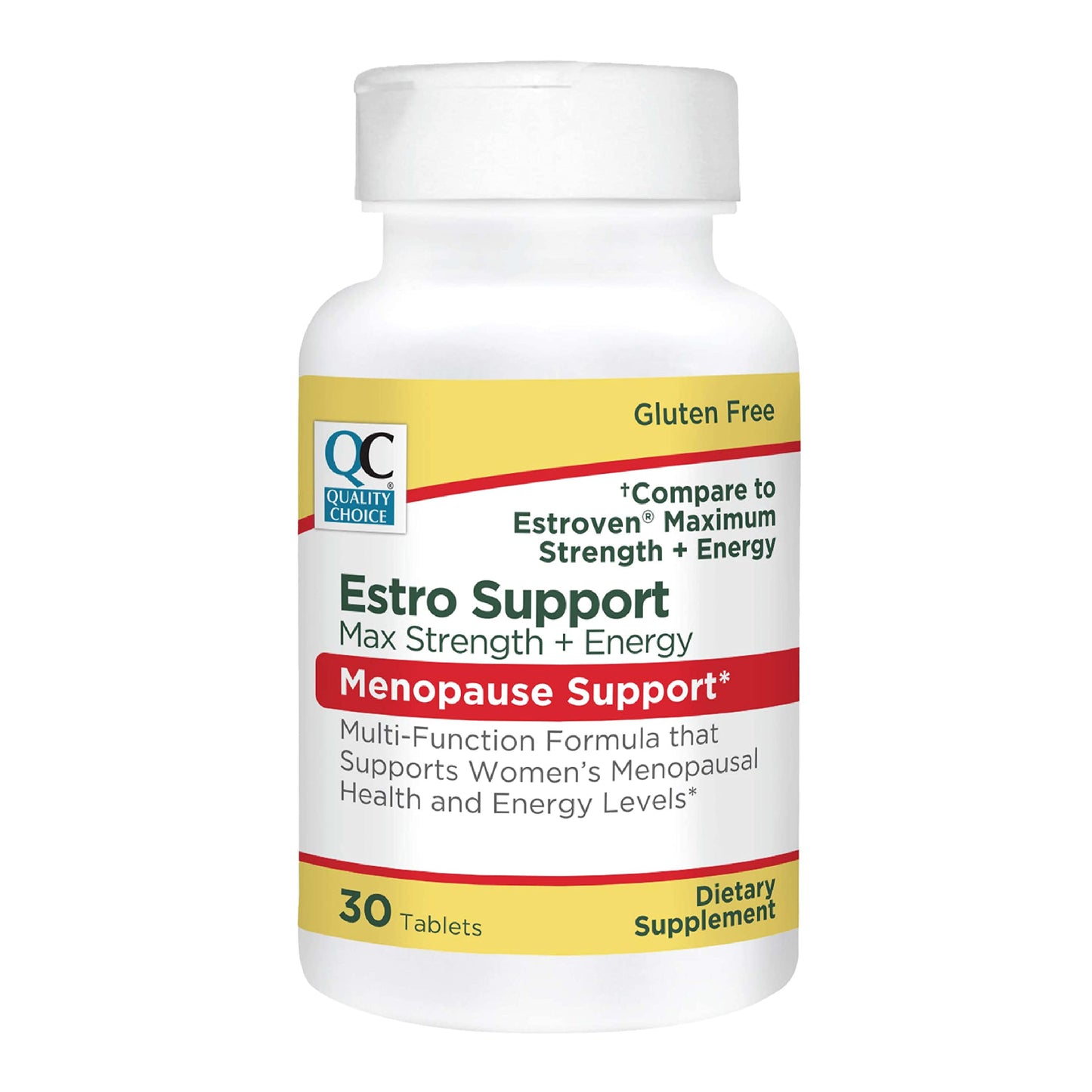 Quality Choice Estro Support Max + Energy Tablets Menopause Support 30 Count Quality ChoiceBuy Supplements Australia