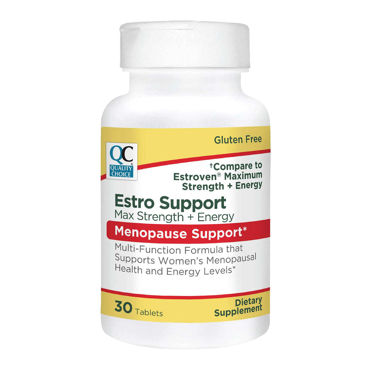 Quality Choice Estro Support Max + Energy Tablets Menopause Support 30 Count Quality ChoiceBuy Supplements Australia