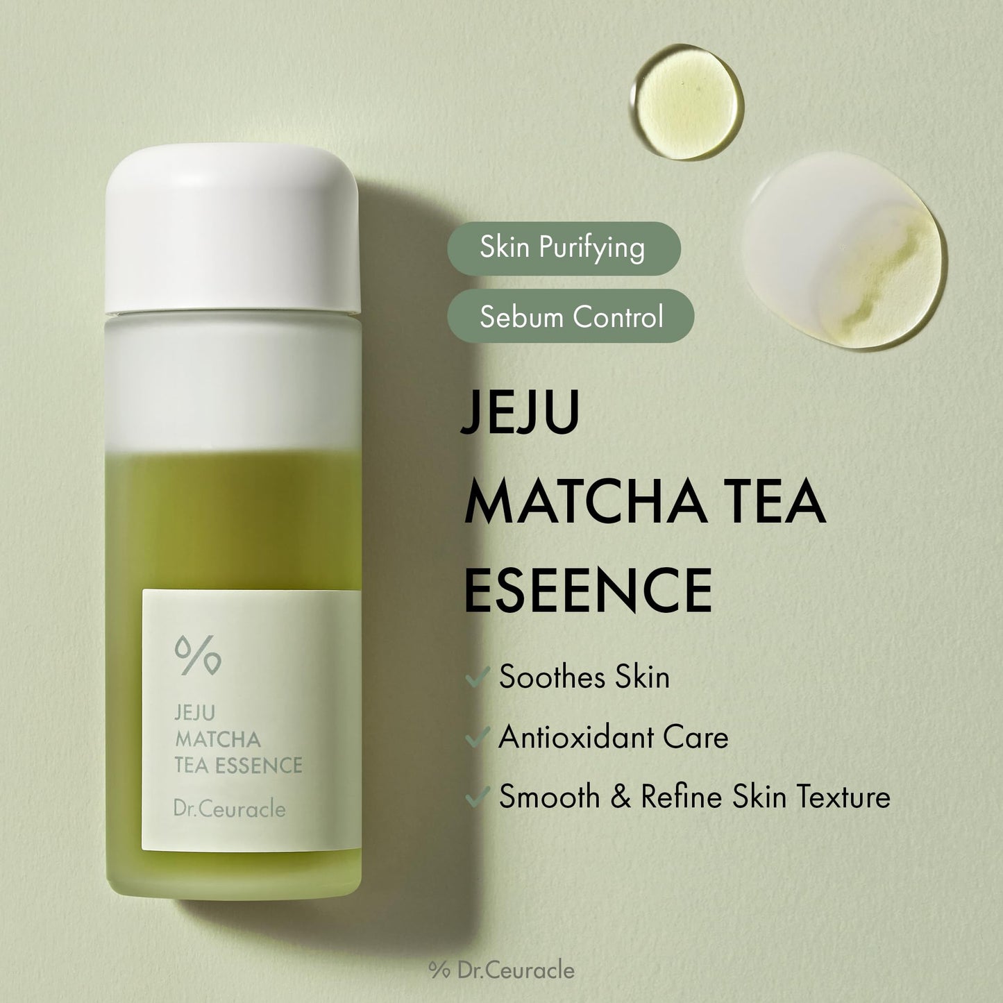 Dr.Ceuracle | Jeju Matcha Tea Essence + Vegan BHA & Matcha Ampoule leegeehaam buy supplements Au