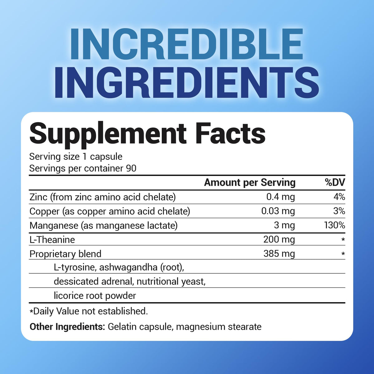 Dr. Berg L-Theanine 200mg - Includes Zinc, Copper, L-Tyrosine, & Ashwagandha – L-Theanine Supplement Adrenal Support - for Relaxation, Stress Relief, and Mental Clarity* – 90 Gelatin Capsules Dr. Berg NutritionalsBuy Supplements Australia