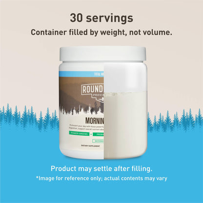 ROUNDHOUSE PROVISION Morning Kick, Powder Supplement for Healthy Digestion, Energy Levels, and Overall Wellness, 30 Servings (9.1 Ounce (Pack of 1), Watermelon Mint) ROUNDHOUSE PROVISIONBuy Supplements Australia