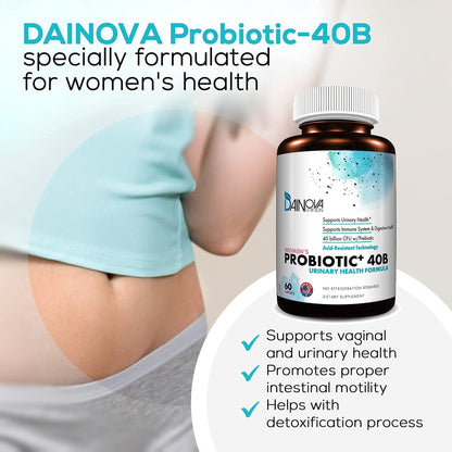 Dainova Nutrition D Mannose Capsules and Probiotics for Women Bundle I Urinary Tract Dainova NutritionBuy Supplements Australia