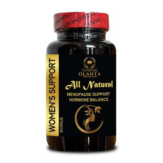 MENOPAUSE SUPPORT SUPPLEMENT - Perimenopause Supplements Women for Hot Flashes, Menopause Support, Supplement for Women Supports Hormone Balance with Black Cohosh - 1 Bottle 60 Capsules OLANTA TRADE SOLUTIONBuy Supplements Australia