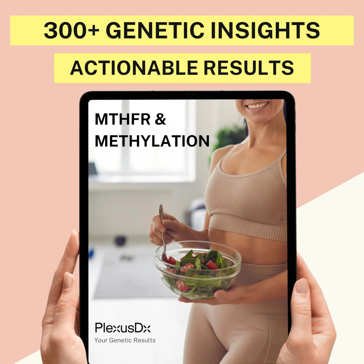 Genetic Methylation Test Kit & MTHFR Testing Kit | 300+ DNA Reports Including MTHFR Gene Variants, COMT, BHMT, AHCY and Folate | Custom Supplement & Meal Plan Recommendations with 10,000 Recipes PlexusDXBuy Supplements Australia