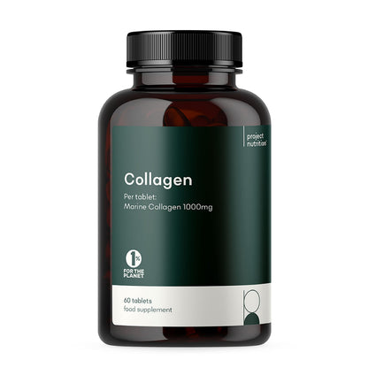 Pure Collagen Tablets - High Strength 1000mg Peptan Marine Collagen Supplements - Collagen Powder