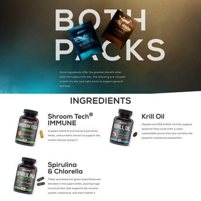 ONNIT Total Human Day and Night Vitamin Packs for Men and Women,Capsule, 30-Day ONNITBuy Supplements Australia