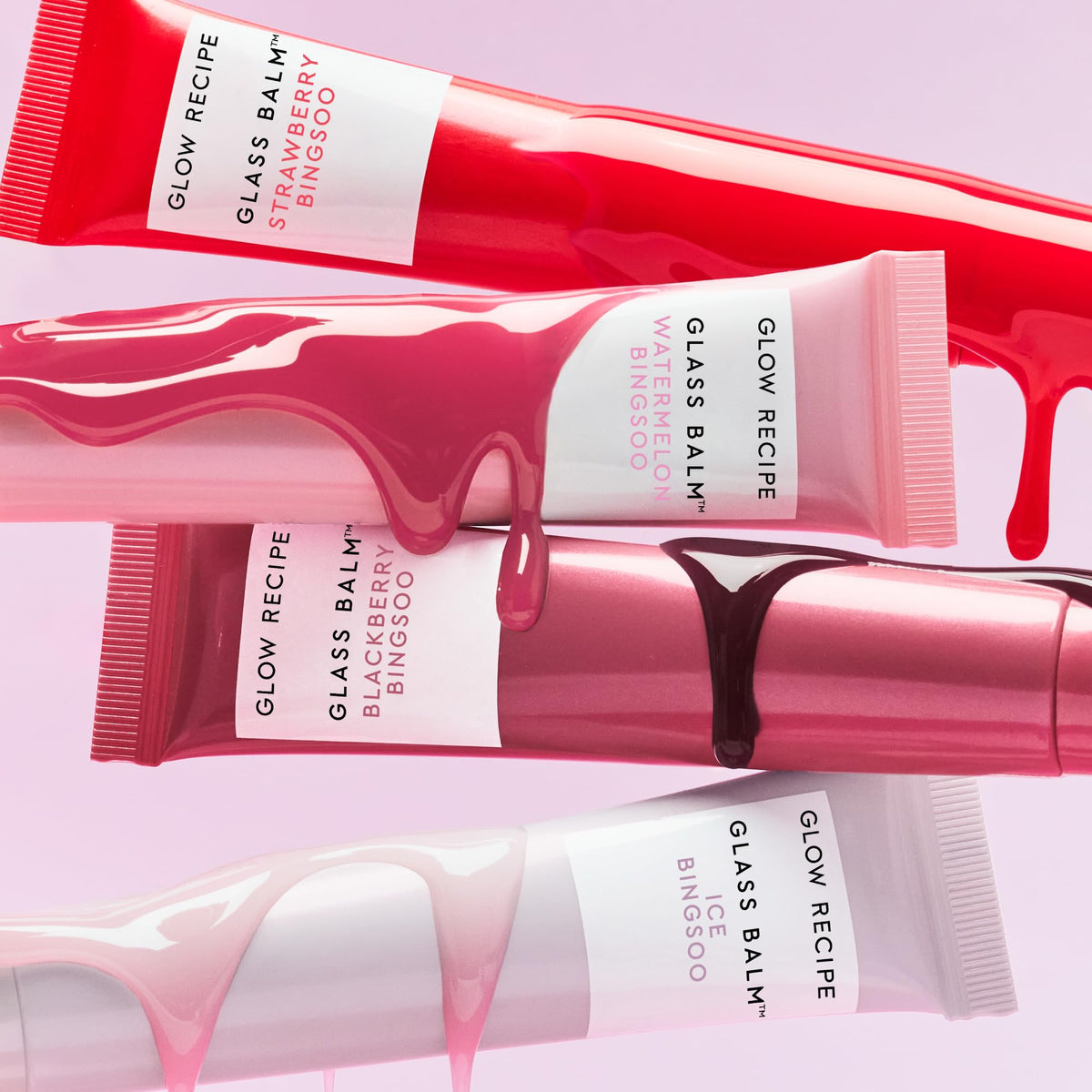 Glow Recipe Glass Balm Lip Treatment - 12Hr Hydrating Lip Balm & Moisturizer with Hyaluronic Acid to Smooth