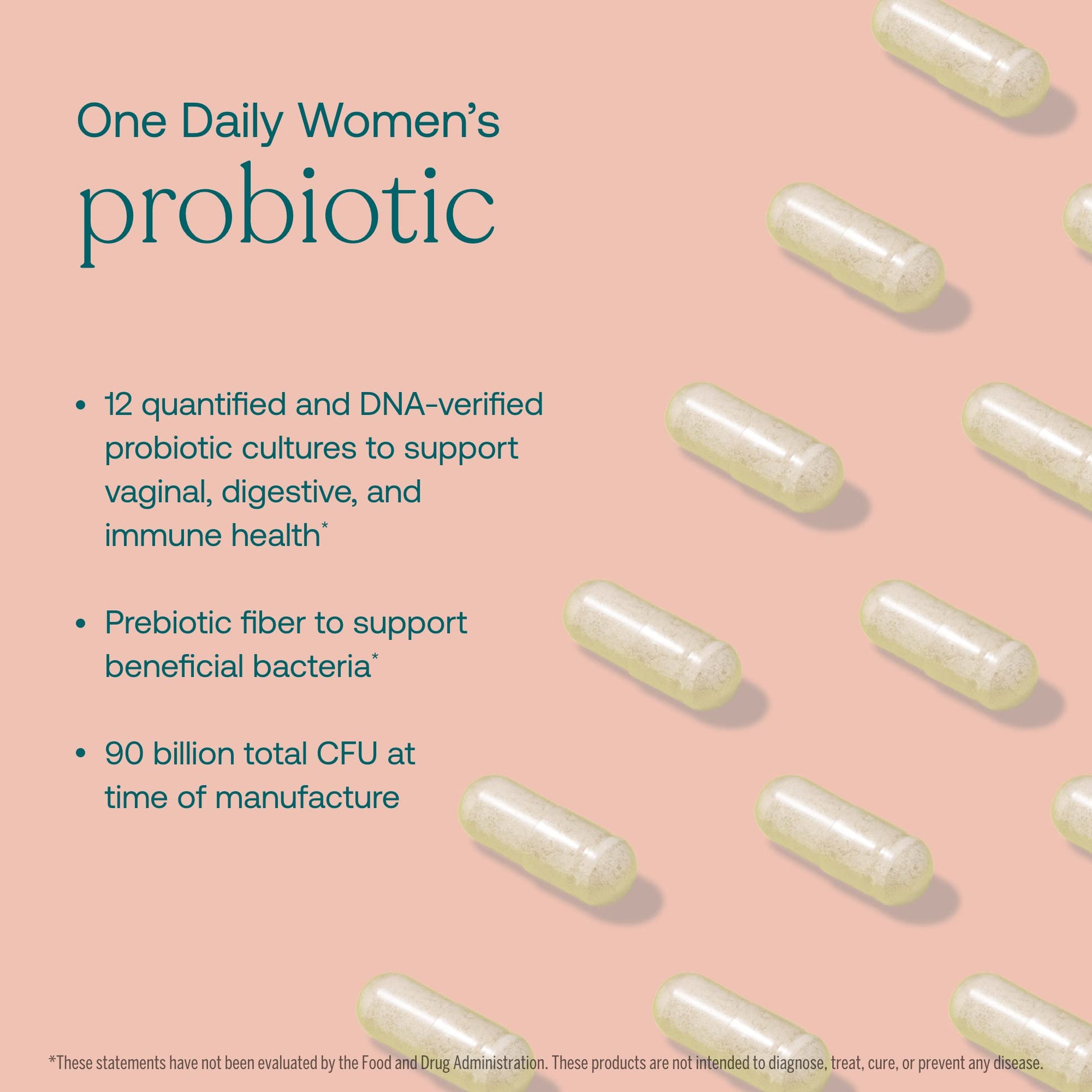 True Grace One Daily Women’s Probiotic - 30 Vegetarian Capsules - Digestive, Vaginal True GraceBuy Supplements Australia