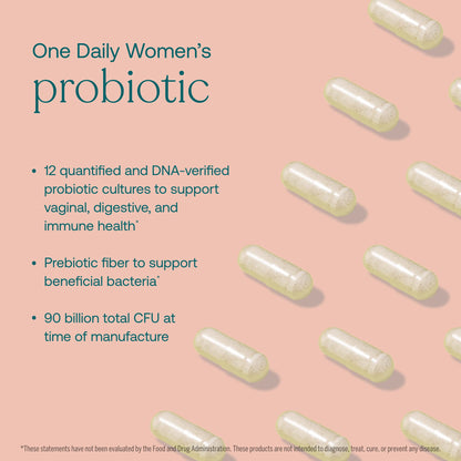 True Grace One Daily Women’s Probiotic - 30 Vegetarian Capsules - Digestive, Vaginal True GraceBuy Supplements Australia