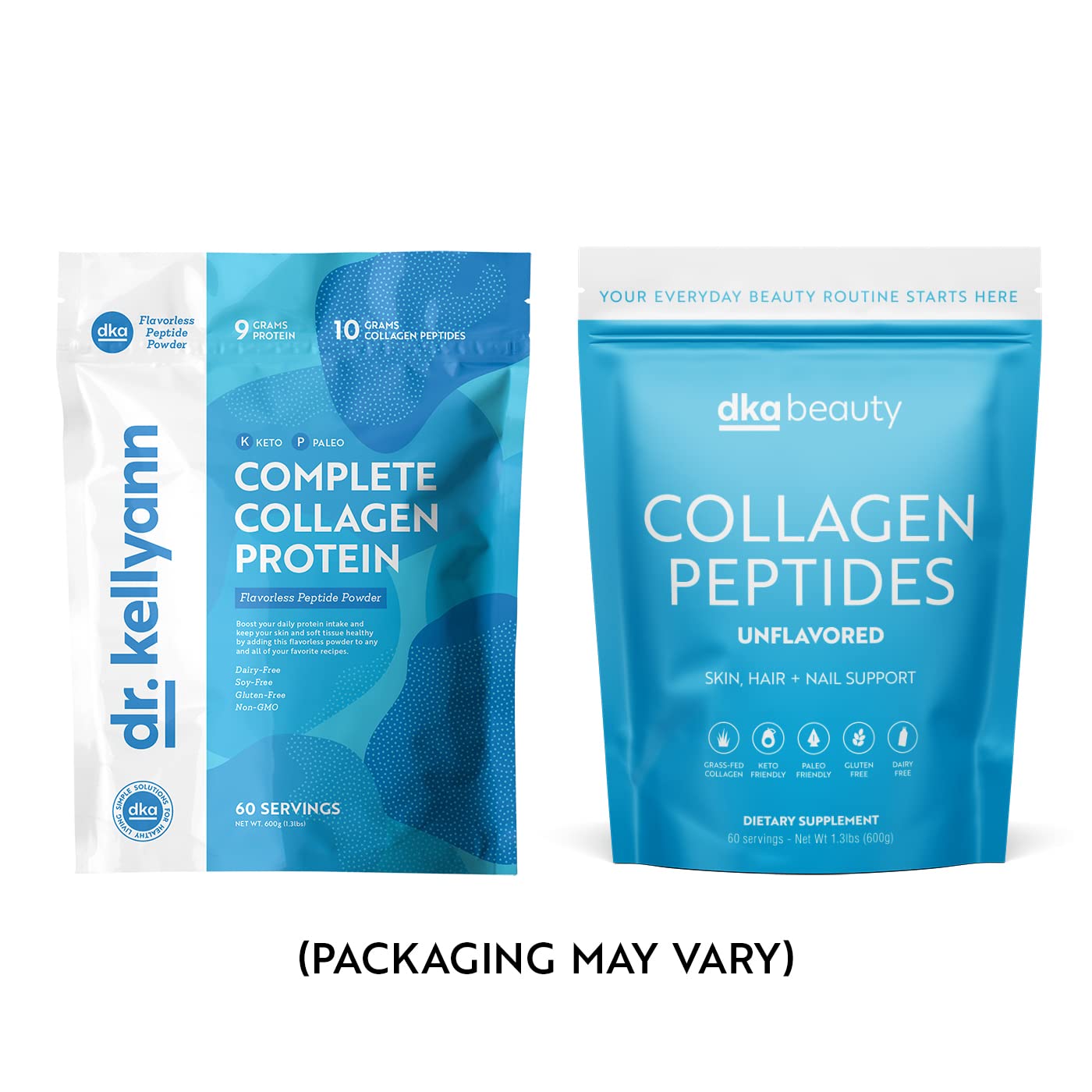 Dr. Kellyann Unflavored Collagen Peptides Powder (60 Servings) – Grass-Fed, Keto & Paleo-Friendly, Non-GMO, Gluten-Free, 1 Pack Dr. Kellyann buy supplements Au