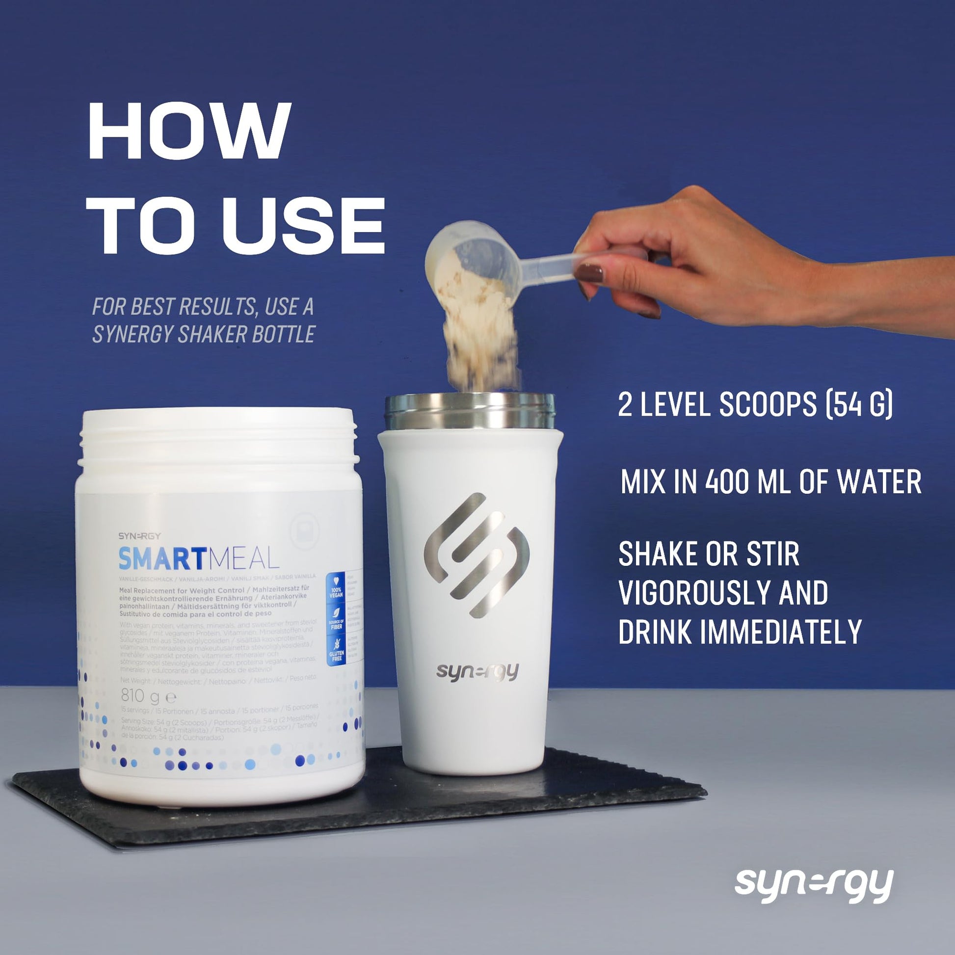 Synergy Worldwide Smartmeal 810 g | 24g protein powder meal replacement Synergy WorldwideBuy Supplements Australia