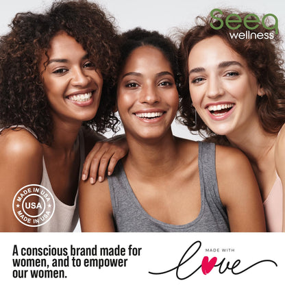 Seeq Wellness Boric Acid Vaginal Suppositories - Helps Support Odor Control and Balance Vaginal PH Seeq WellnessBuy Supplements Australia