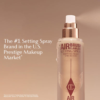 Charlotte Tilbury Airbrush Flawless Setting Spray - Ultra-Fine Hydrating Mist to Prime