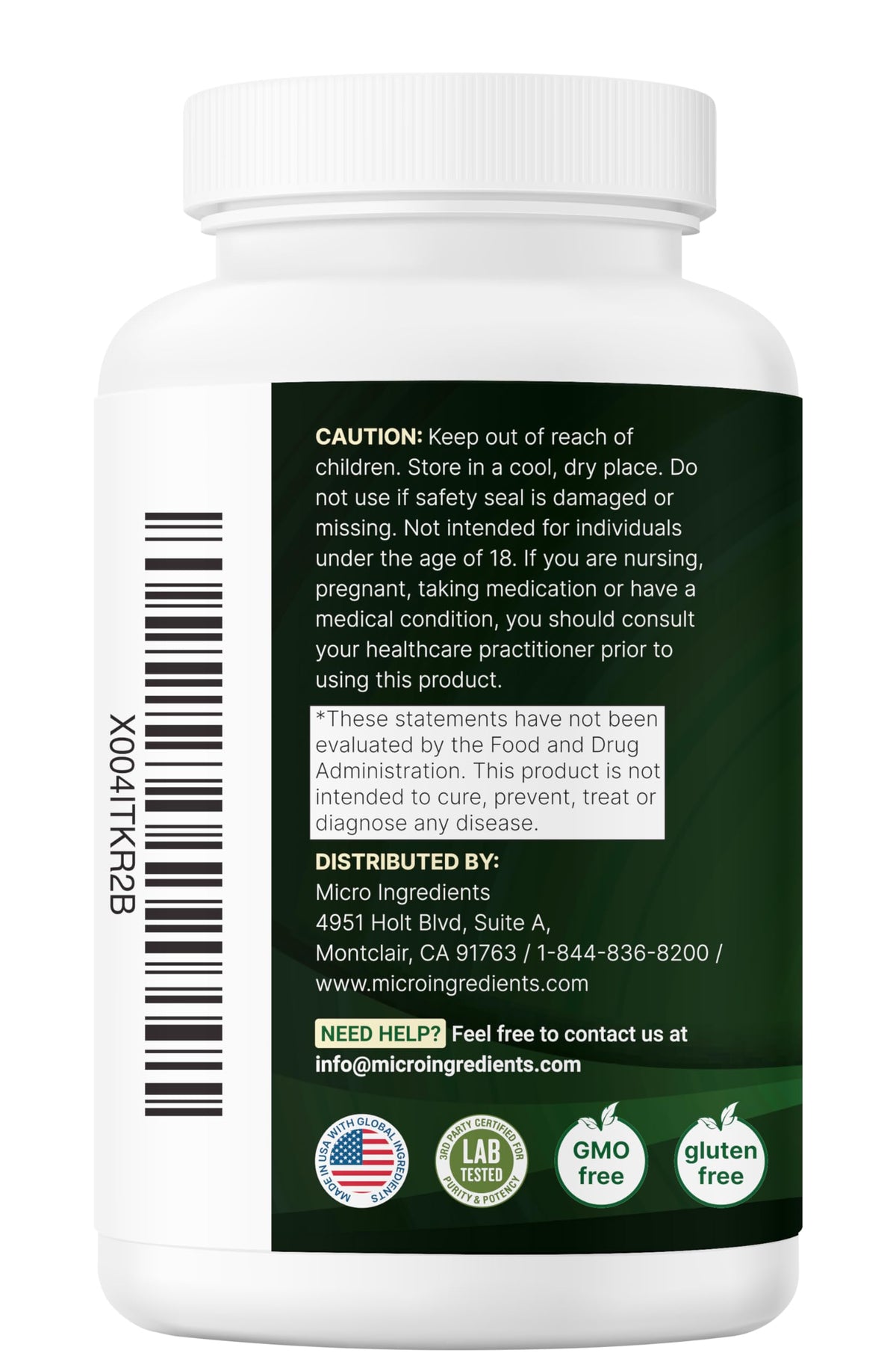 Micro Ingredients NAD+ 500mg with Resveratrol, 240 Veggie Capsules | 2-in-1 NAD Supplement for Women & Men | NMN Pathway Alternative | Non-GMO, Gluten Free Micro IngredientsBuy Supplements Australia