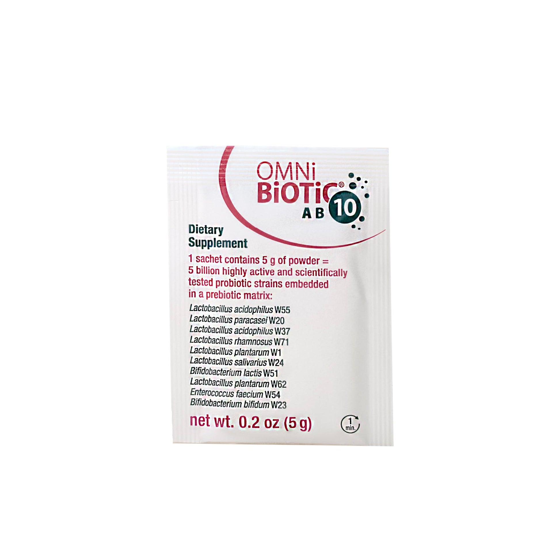 OMNi BiOTiC AB 10 - Clinically Tested Restorative Probiotic - Supports & Restores Gut Flora & Digestion - Digestive Probiotic for Diarrhea - Vegan, Hypoallergenic, Non-GMO (30 Daily Packets) OMNi BiOTiCBuy Supplements Australia