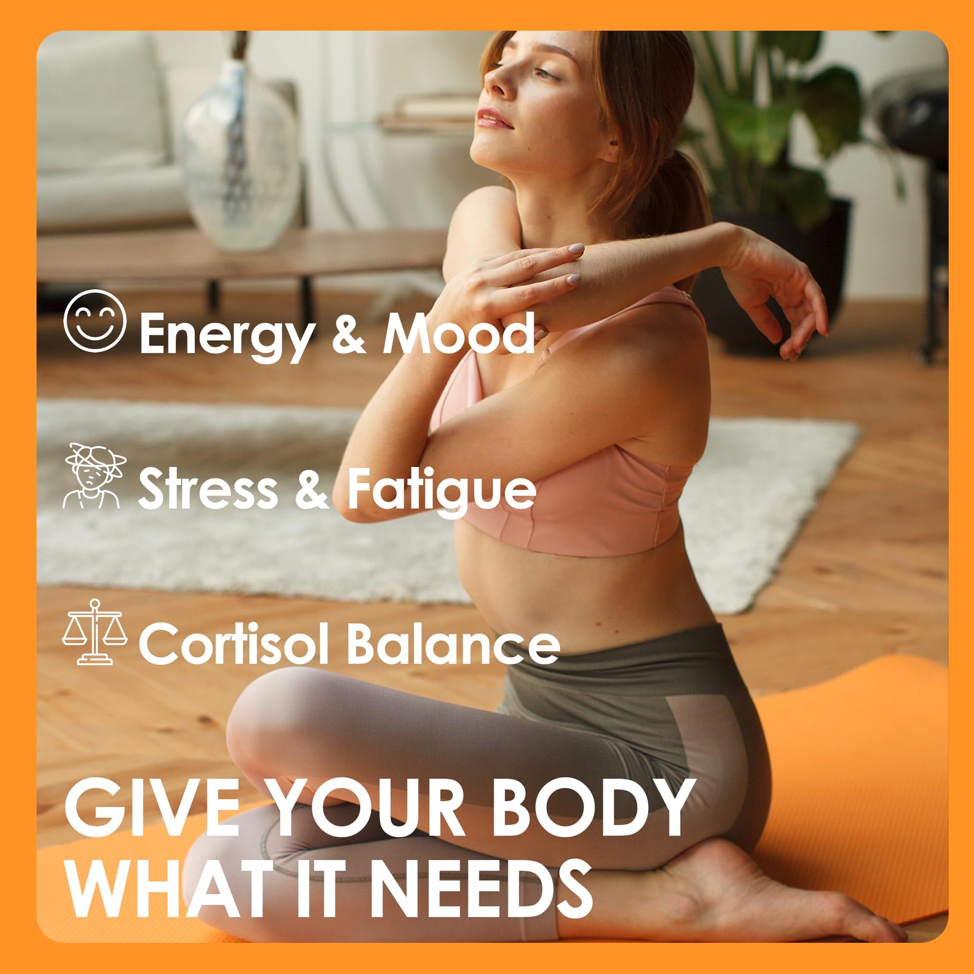 Cortisol Drink Powder - Natural Cortisol Supplements for Ashwagandha, L-Theanine, Turmeric Root, Black Pepper Extract, Relaxation, Focus, Mental Clarity oviaapoBuy Supplements Australia