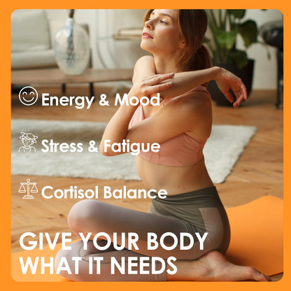 Cortisol Drink Powder - Natural Cortisol Supplements for Ashwagandha, L-Theanine, Turmeric Root, Black Pepper Extract, Relaxation, Focus, Mental Clarity oviaapoBuy Supplements Australia