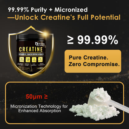 Micronized Creatine Monohydrate for Women and Men, Creatine Powder for Men-Women for Improve Performance and Strength, Support Muscle Growth and Workout Recovery, 6.5g per Servings, 75 Servings NATURE TARGETBuy Supplements Australia