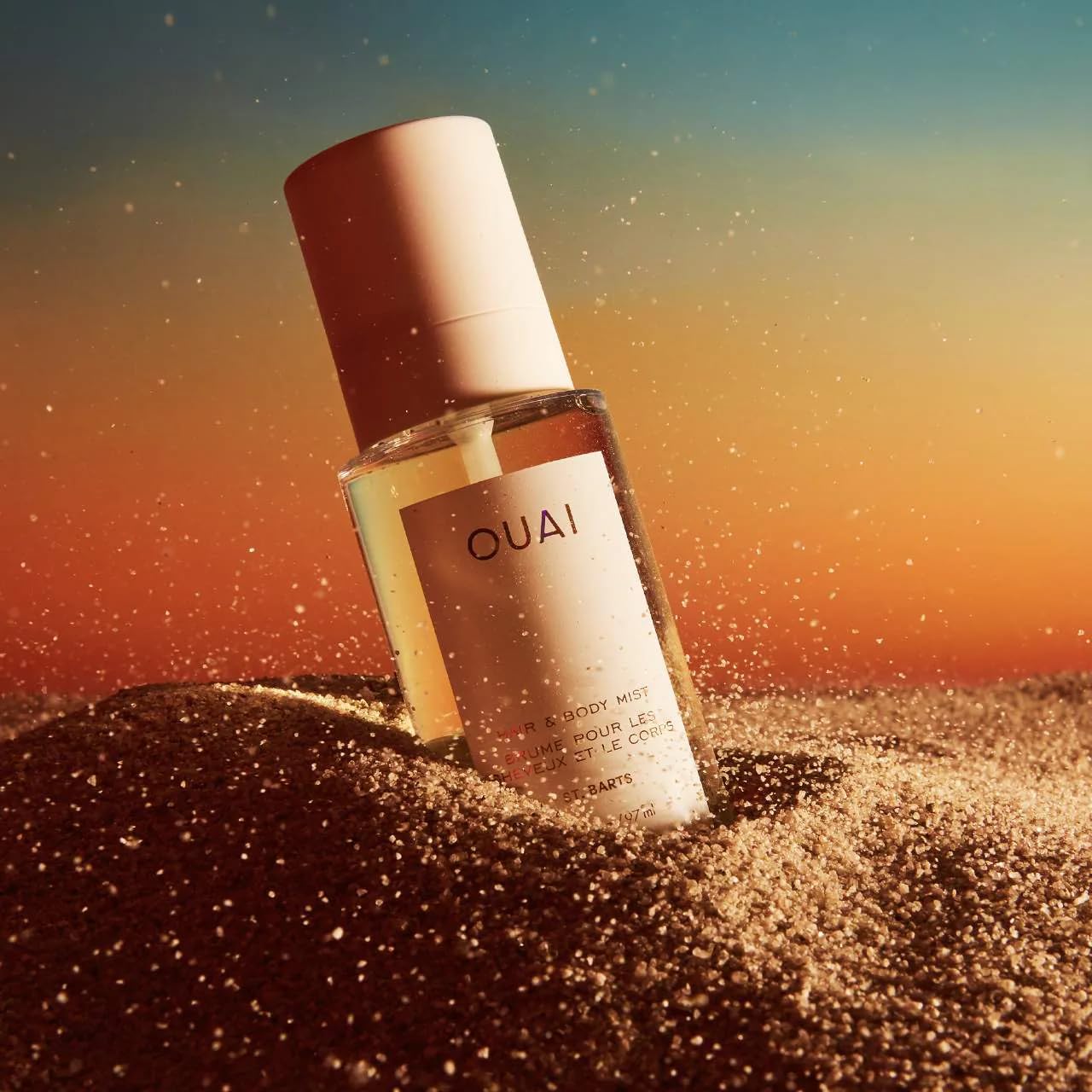 OUAI St. Barts Hair and Body Mist - Tropical-Scented Hair Perfume and Body Spray - Notes of Dragonfruit, Orange Blossom, Tuberose & Musk (3.3 Fl Oz) OUAIBuy Supplements Australia