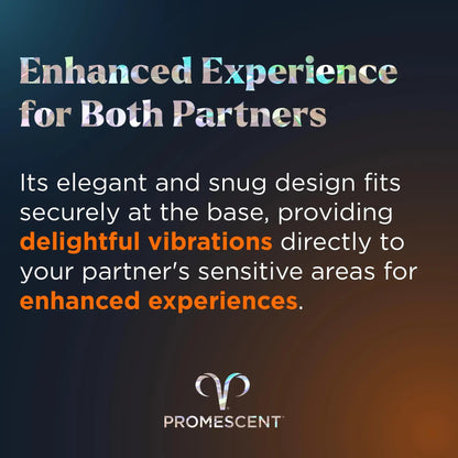 Promescent Cock Ring with 9 Vibrating Intensities, Sex Toys for Men, Penis Ring Vibrator for Better Erections, Silicone Sex Toy, Clitoral Stimulator for her, Intimate Couples Toys PromescentBuy Supplements Australia