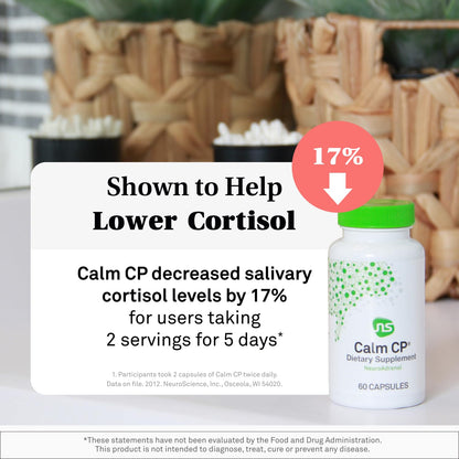 NeuroScience Neuro Adrenal Support Supplements for Women & Men - Daily Cortisol Supplement and Calming Aid - Promotes Calm Sleep, Immune Support & Healthy Cortisol Levels (60 Capsules) NeuroScienceBuy Supplements Australia