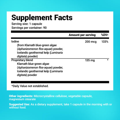 Dr. Berg's Sea Kelp Enhanced - Pure Healthy Thyroid Support Natural Antioxidants Dr. Berg NutritionalsBuy Supplements Australia