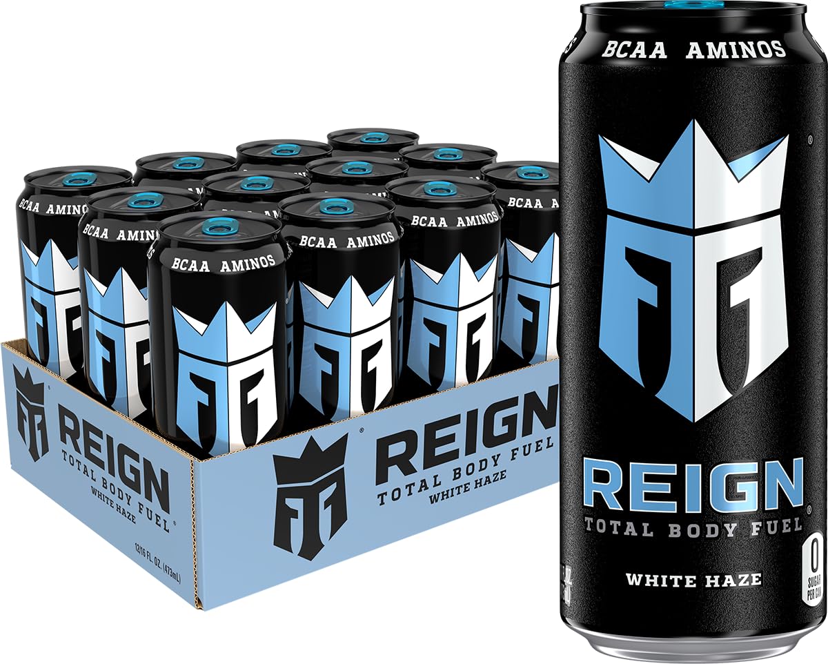 Reign Total Body Fuel, White Haze, Fitness & Performance Drink, 16 Fl Oz REIGNBuy Supplements Australia