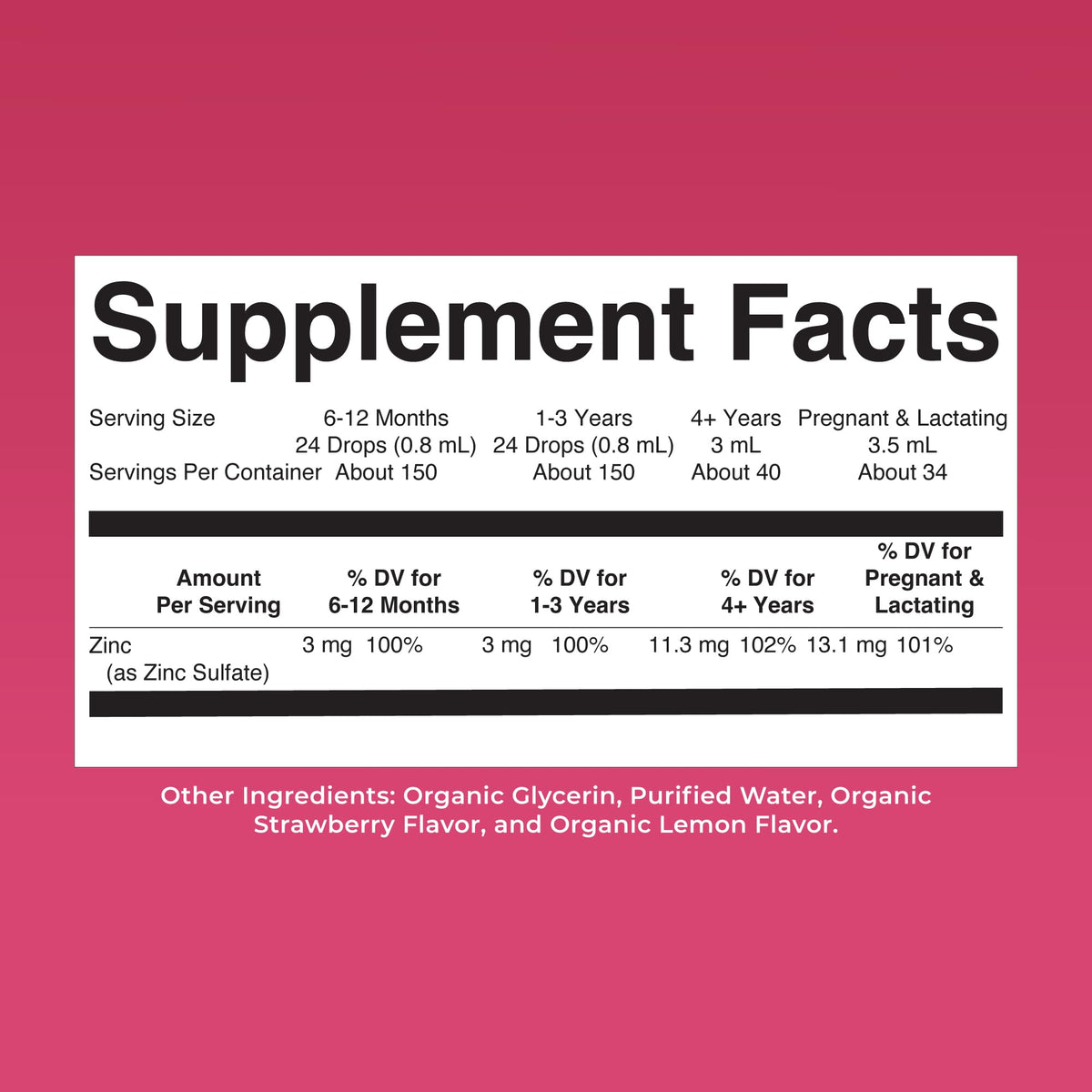 MaryRuth's Organic Liquid Zinc Supplement for Kids & Adults | Immune Support | Skin Health | Antioxidant | Cellular Metabolism | Zinc Sulfate | Vegan | Non-GMO | Sugar Free | Gluten Free | 4 oz MARYRUTH'SBuy Supplements Australia