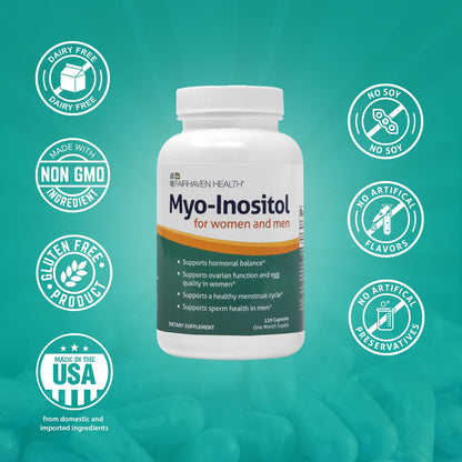 Fairhaven Health Myo-Inositol Supplement 2000mg | Male and Female Fertility Supplement Fairhaven HealthBuy Supplements Australia